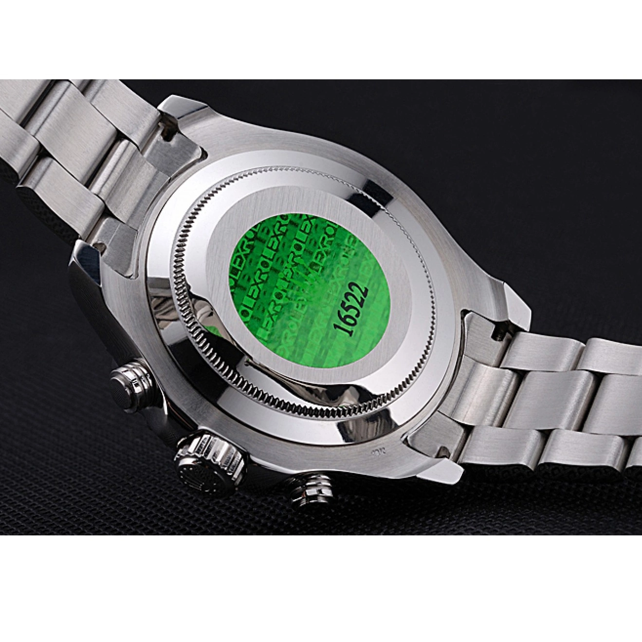 Aaa replica watch White Dial Bracelet Rolex Bezel Steel 622269 Blue Stainless Master II Yacht 0514